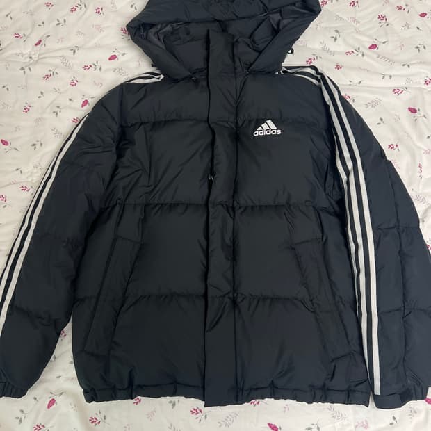 아디다스 덕다운패딩 xl 블랙