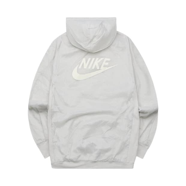 XL 나이키 CIRCA 라인드 윈터라이즈드 풀오버 우븐 후드티