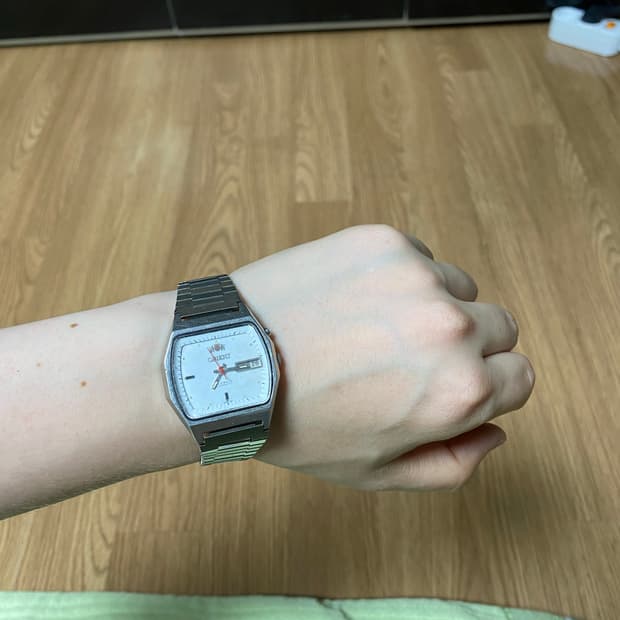빈티지 오리엔트 오토매틱 시계