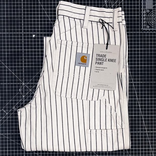칼하트 WIP 트레이드 싱글 니 팬츠