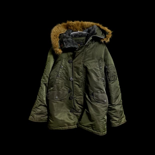 알파인더스트리 퍼 n-3b 파카