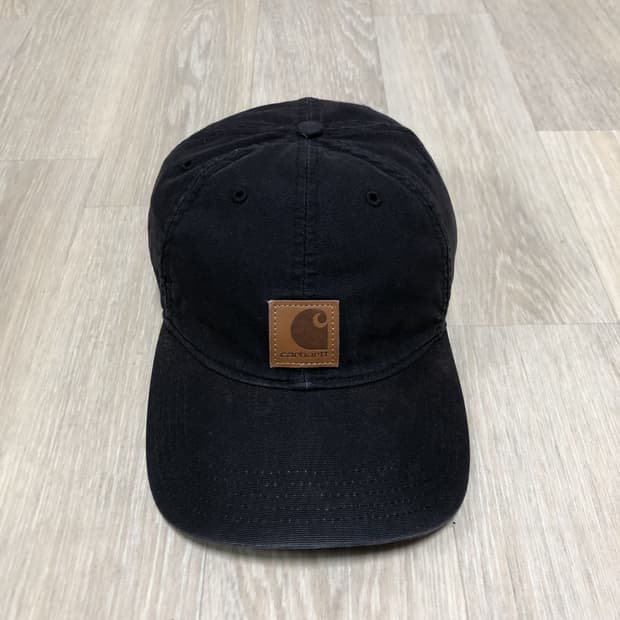 (OS) 칼하트 Carhartt 6P 오데사 캔버스 볼캡 블랙