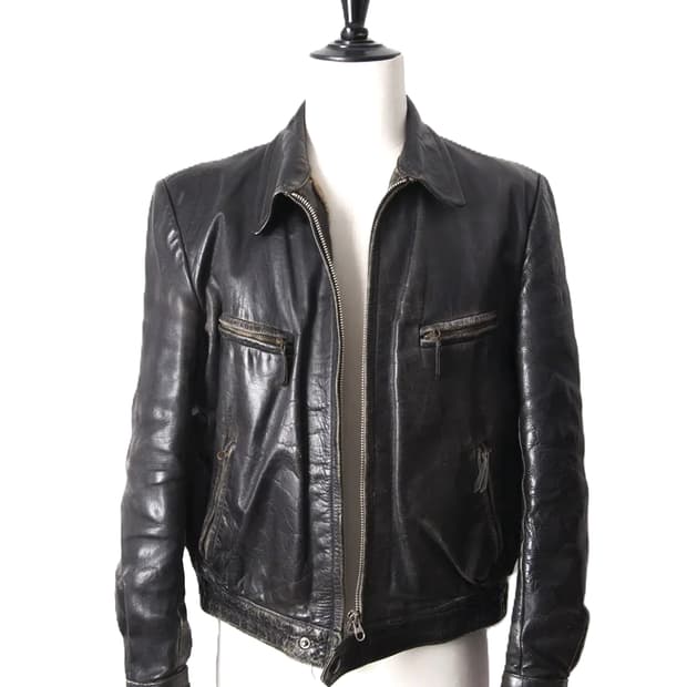 1940s WW2 Luftwaffe  Leather Jacket