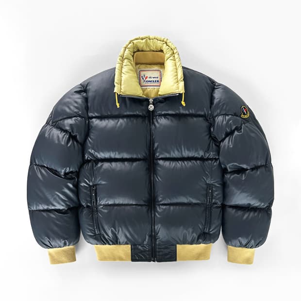 (Rare)90s 몽클레어 X 아식스 구스다운 자켓