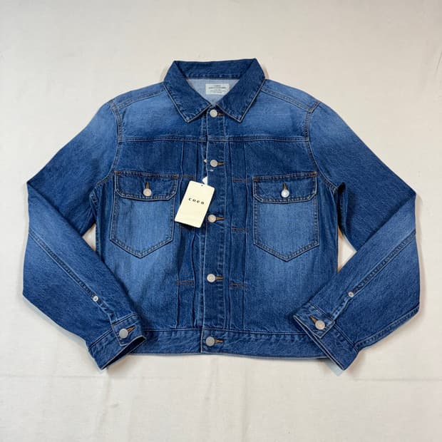 M) 코엔(COEN) USA 코튼 2nd 타입 데님 자켓