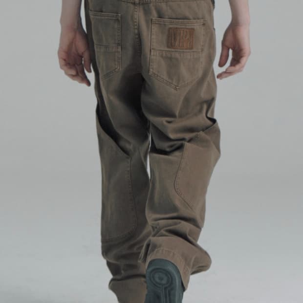 MPa CALF POCKET PANTS (BROWN)