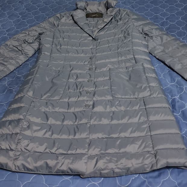 안지크 오리털 경량패딩 차콜 (M)