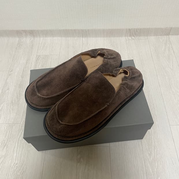 R25M720 삭 바부슈 / 리얼브라운 스웨이드 280