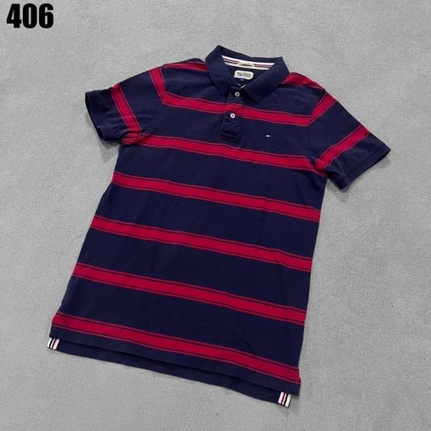 타미힐피거 스트라이프 반팔티 