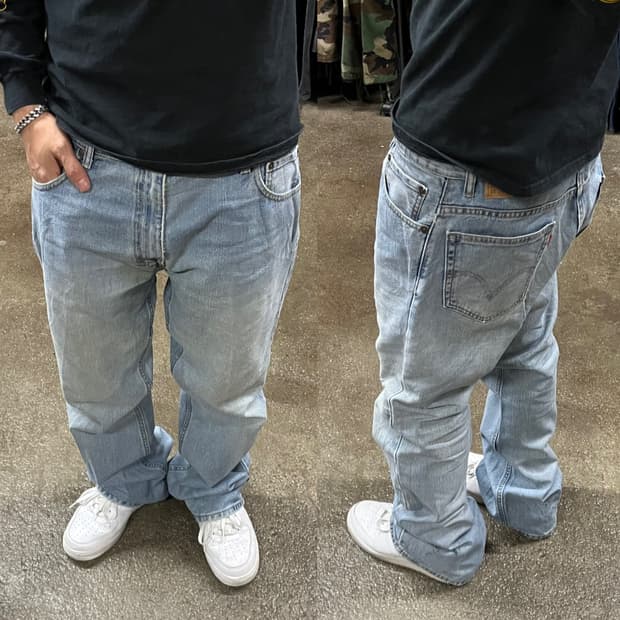 00s Levis 데님 부츠컷  (35”)