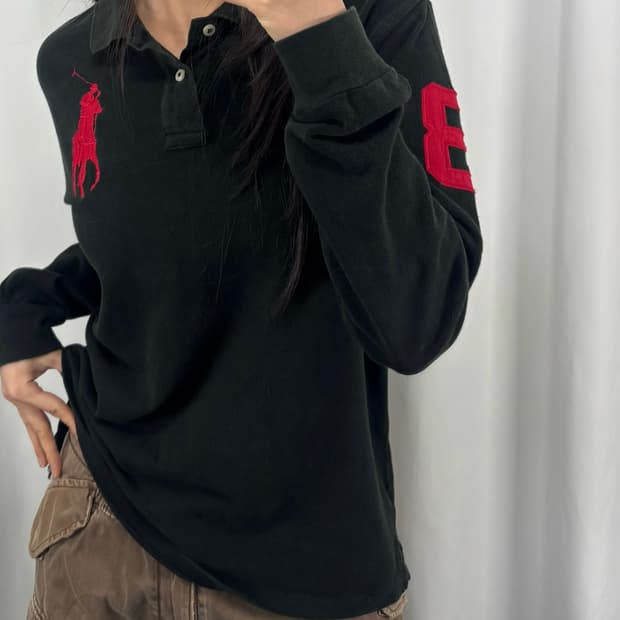 폴로 빅포니 긴팔 카라티