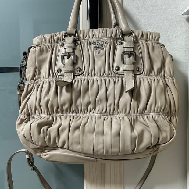 프라다 램스킨 호보