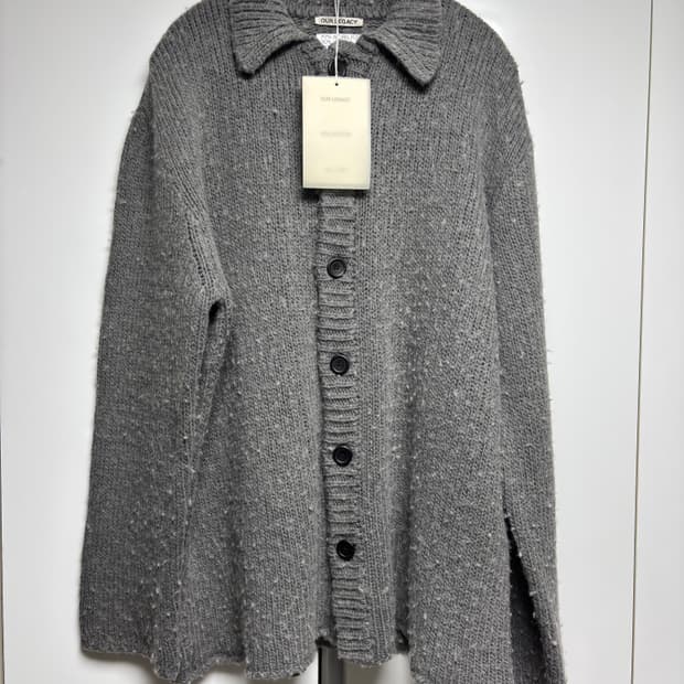 [50] 아워레가시 빅 가디건 펑키 그레이