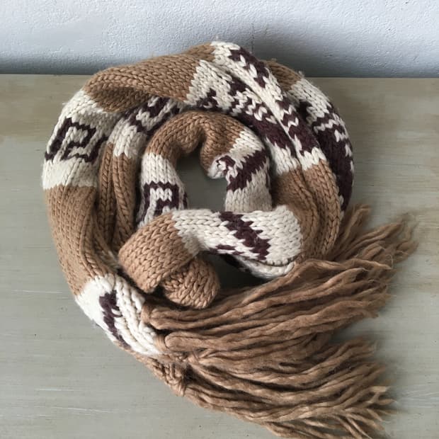  nordic pattenr knit muffler