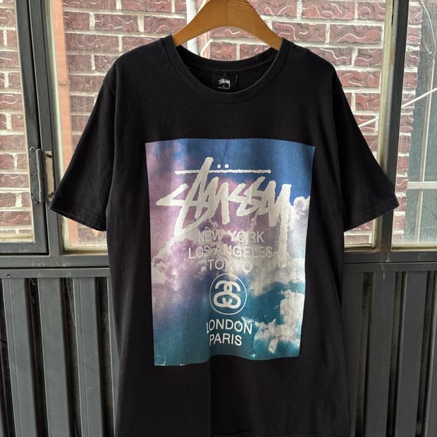 Stüssy 스투시 월드투어 클라우드 티