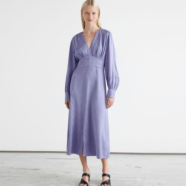 앤아더스토리즈(& Other Stories) 볼류미너스 자카드원피스 55