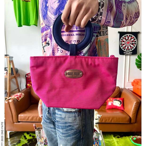 ELLE de ELLE Circle Handle Mini Tote Bag
