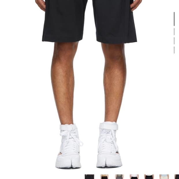 BLESS 블레스 블랙 오버조깅 데님 진 쇼츠 / 반바지 라지