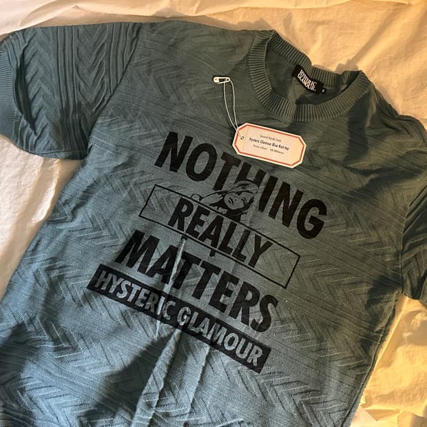 히스테릭글래머 일본 빈티지 반팔니트 