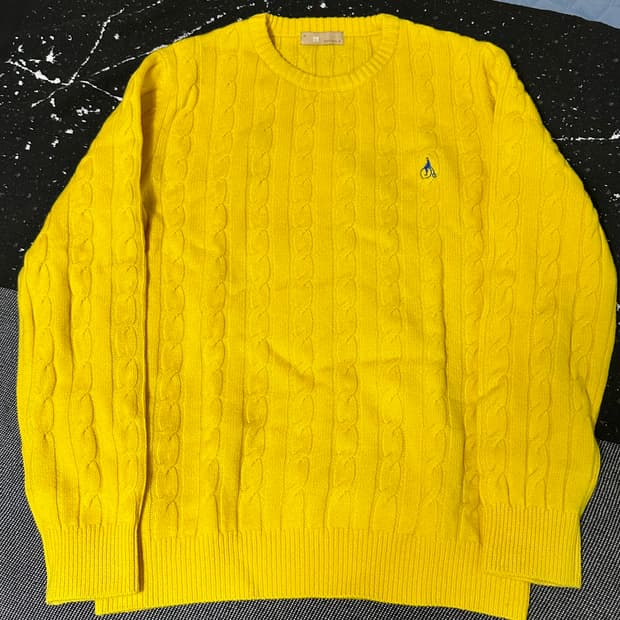 빈폴 니트 옐로우(95)