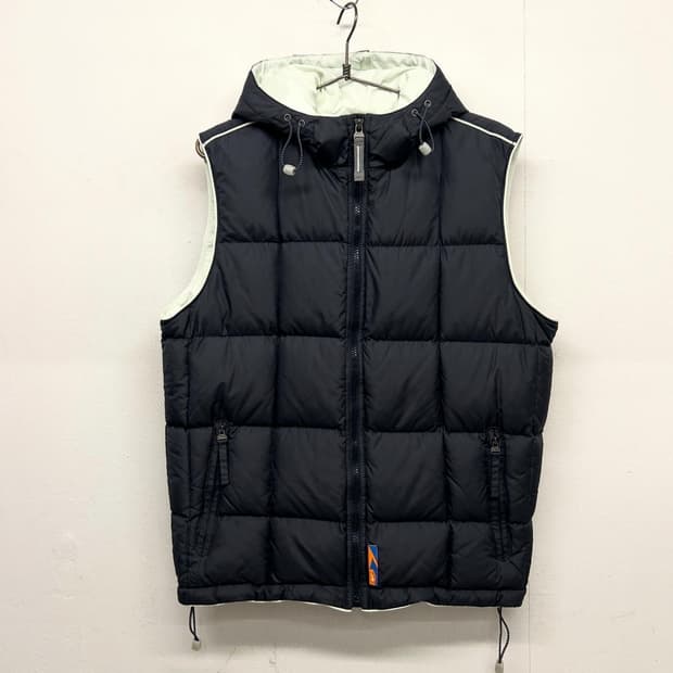 빈티지 나이키 후드 패딩 조끼