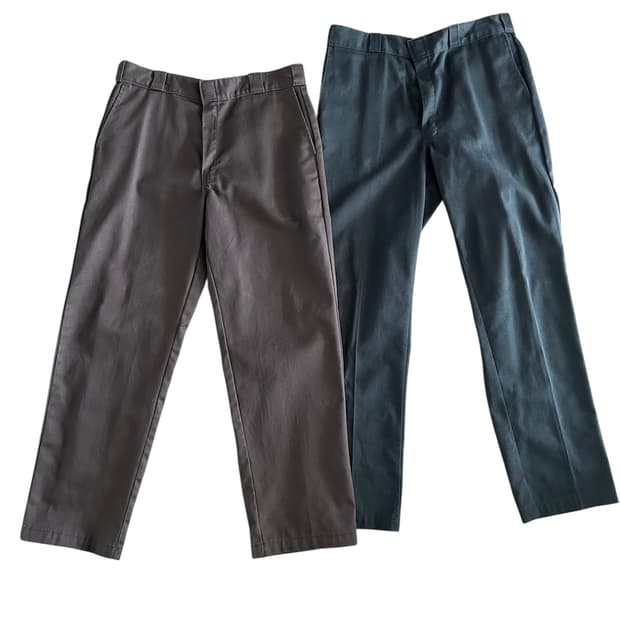 [36] 유즈드 디키즈 874 다크브라운+블랙 세트