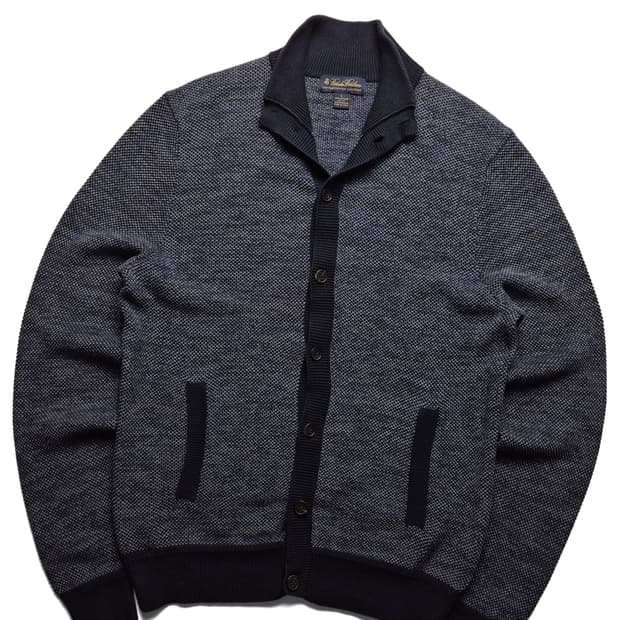 [M] 브룩스브라더스 코튼 캐시미어 버튼 가디건