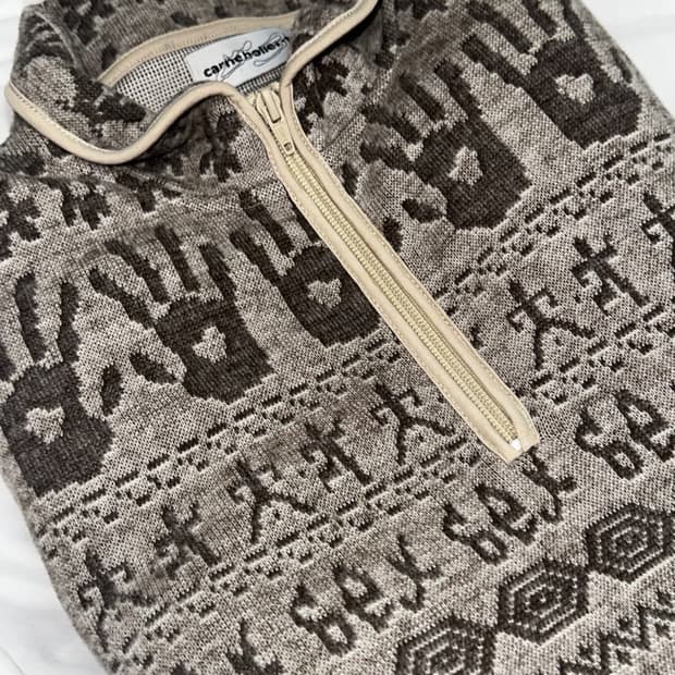 까르네볼렌테 knotty 집업 s