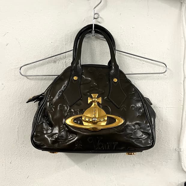 비비안웨스트우드 빅오알비 미니 페이던트 레더백