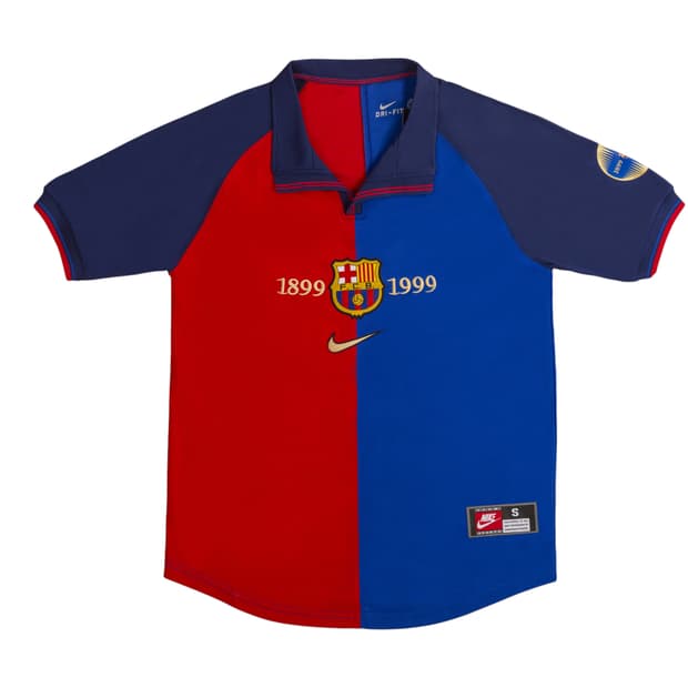 99-00 바르셀로나 100주년 유니폼