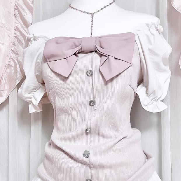 앙크루즈 리본 탑