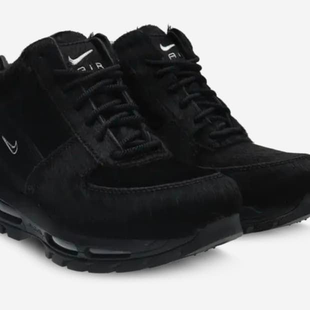 나이키 에어맥스 고아돔 송치 블랙 (280)