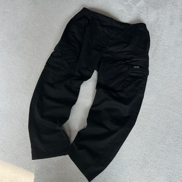 노스페이스 블랙 카고 바지 m