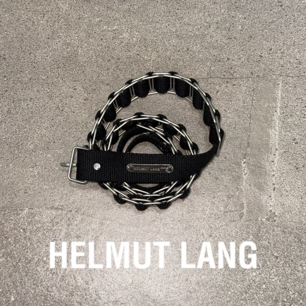 HELMUT LANG 1998AW chain belt