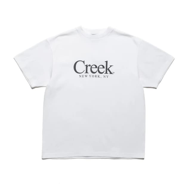 Creek 크릭 뉴욕 한정판 티셔츠 새상품 화이트