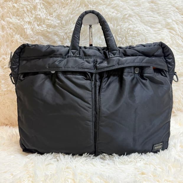 포터 탱커 브리프 가방 블랙