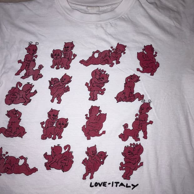 vintage devil sex position t shirts