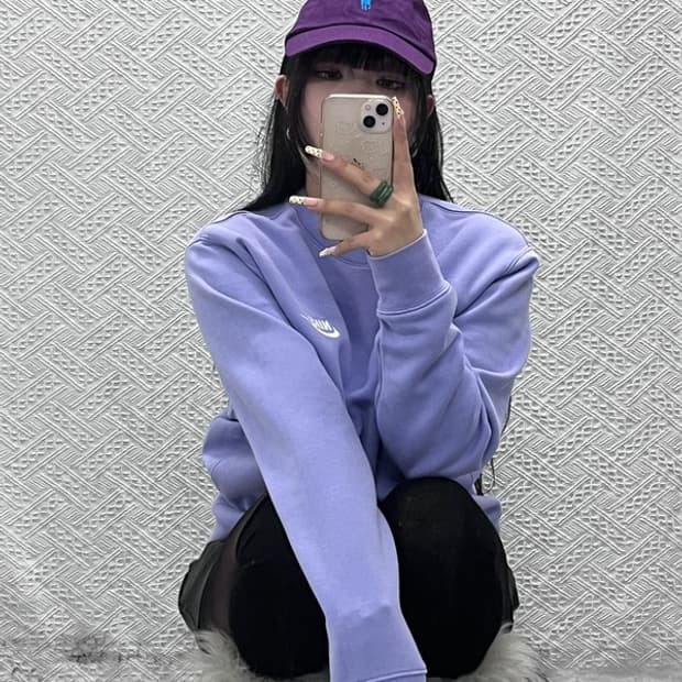 폴로 랄프로렌 레트로 빈티지 Y2K 딥퍼플 볼캡 C09684