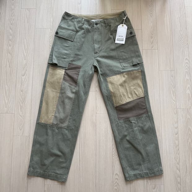 스펙테이터 올리브드랩서비스 유틸리티 트라우저 M