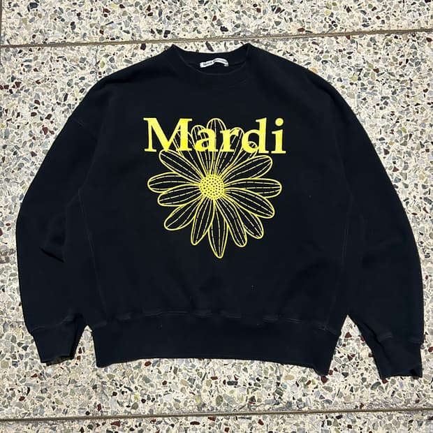 마르디 메크르디 블랙 맨투맨