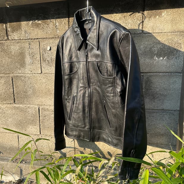 80-90’s Vintage genuine leather jacket