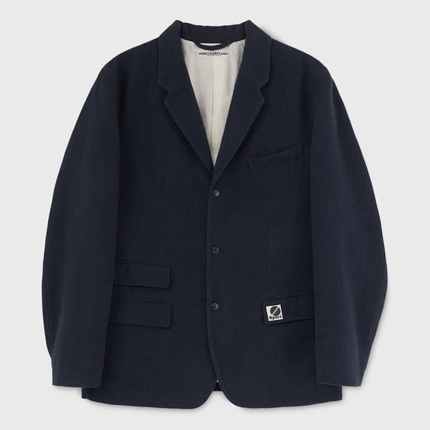 [자켓/팬츠 일괄판매] Faux Wool 셋업 네이비