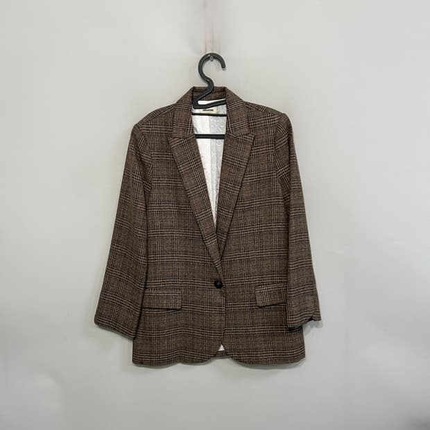 쟈딕앤볼테르 체크 자켓 55-66