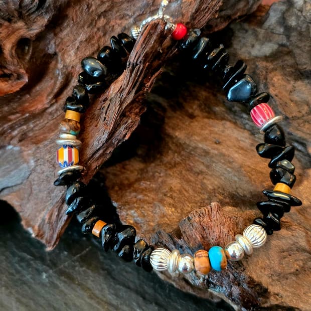 3cross Black Ritual Silver925 bracelet