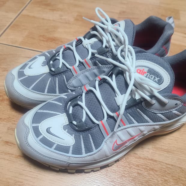 나이키 맥스98 하바네로 레드 270(265추천)