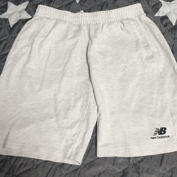 뉴발란스 스웨트 반바지 멜란지 (L)