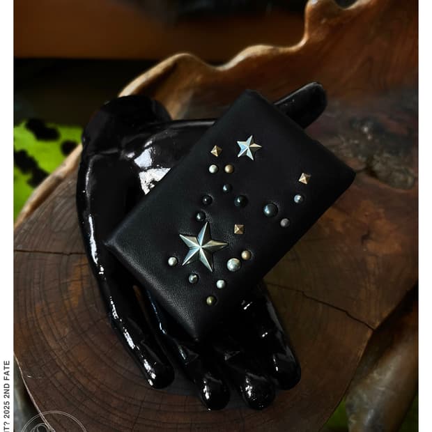 Old COACH Multi Studs Leather Wallet