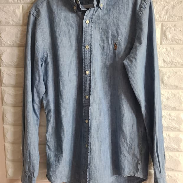 [수176]폴로 랄프로렌 샴브레이 셔츠(실95)