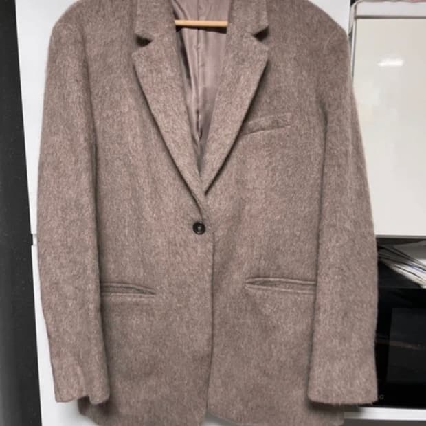 아르켓 모헤어 반코트