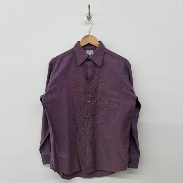폴스미스 퍼플 긴팔 셔츠 남성 M